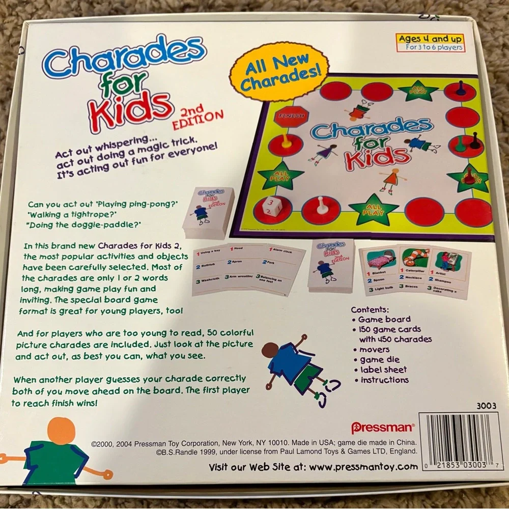 Charades Board and Travel Charades(NEW)